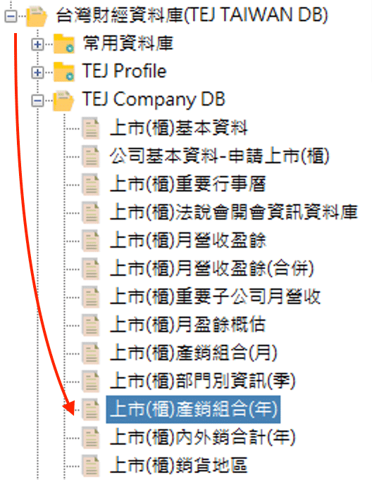 資料庫位置